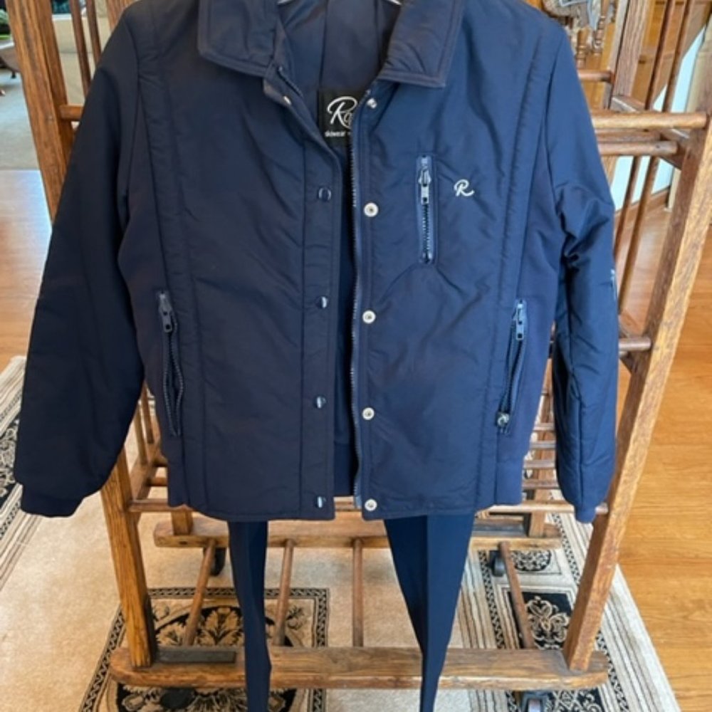 Matching Navy Blue Ski Wear by Roffe